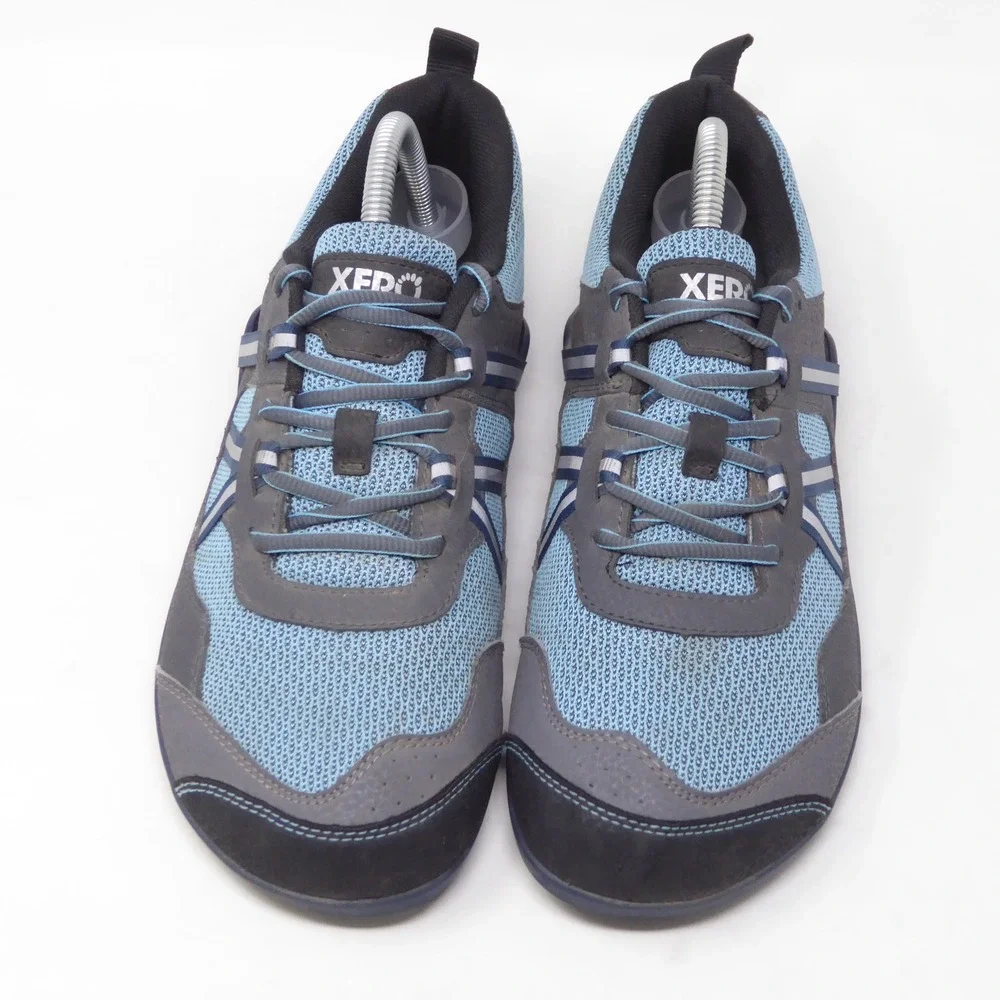Xero Shoes Womens Prio Running Shoes Blue Grey Barefoot Minimalist 10